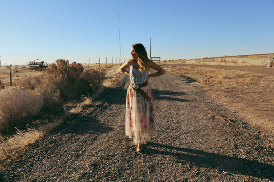 Thelma maxi skirt