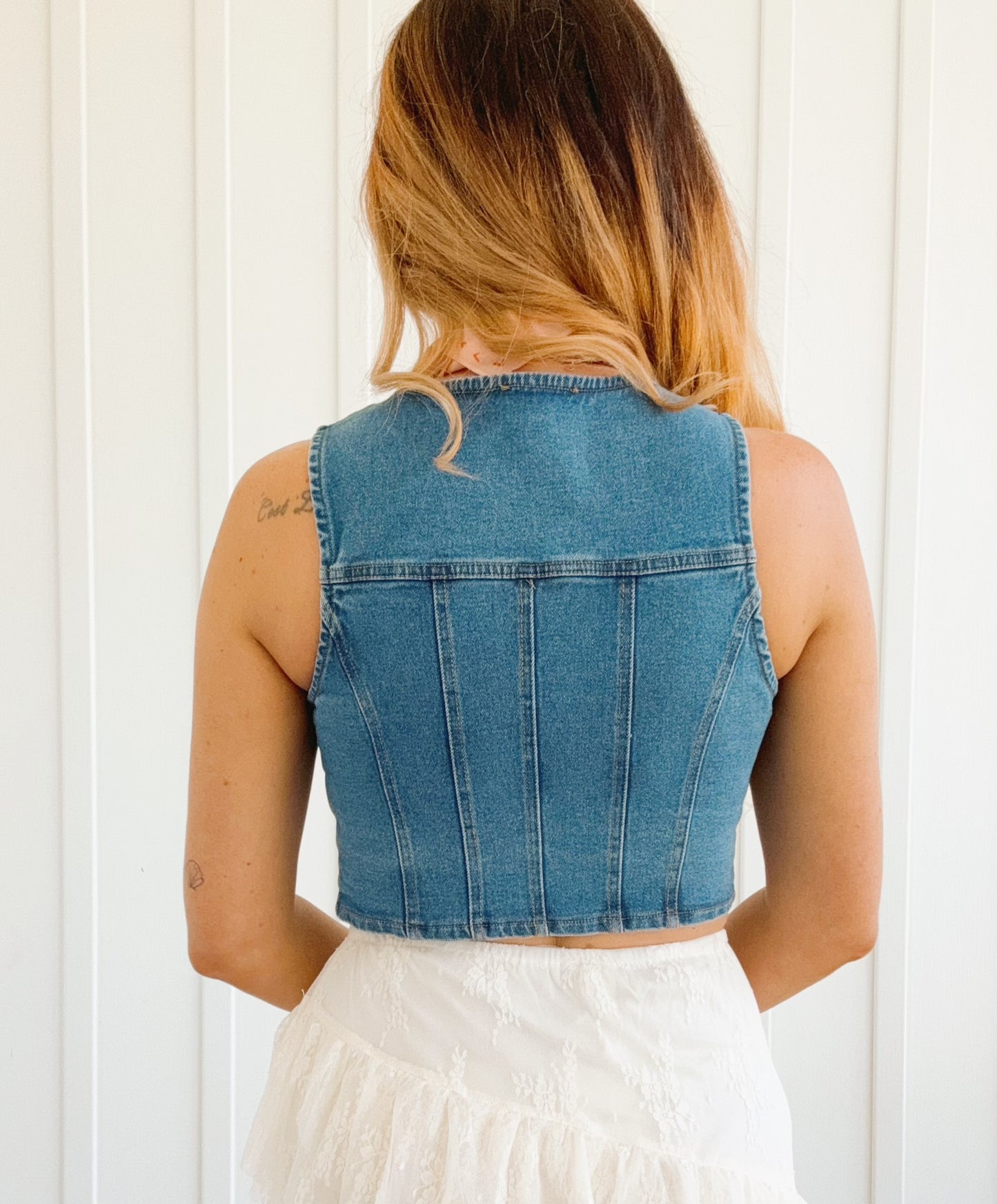 Lady Mae Denim Vest